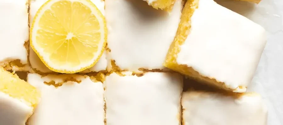 lemon brownies